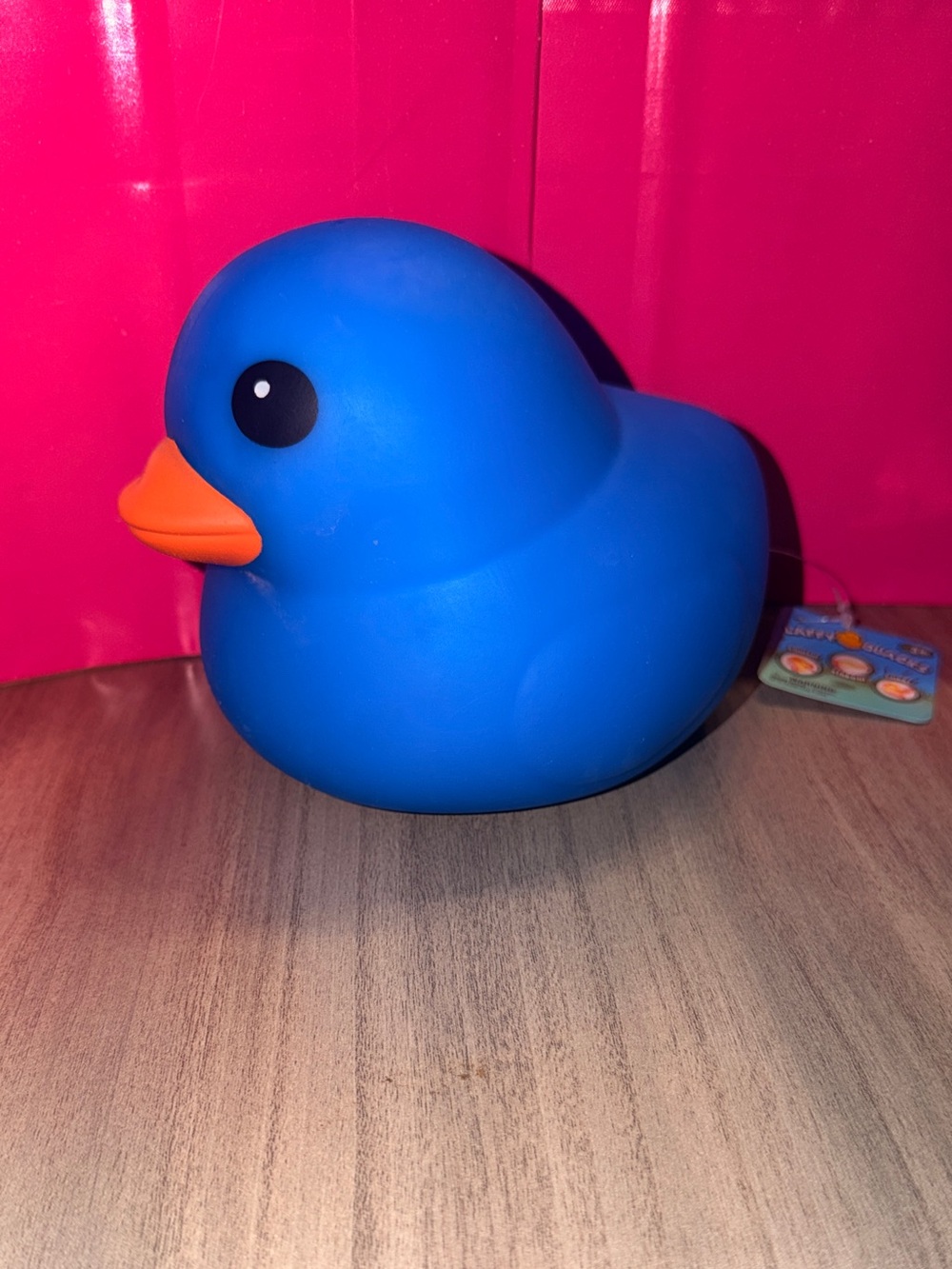 Authentic Squishy Rubber Duck-Blue